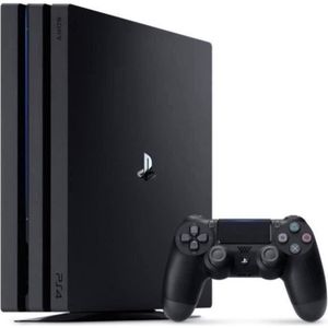 CONSOLE PS4 Console Sony PlayStation 4 Pro 1 To + Manette - Noir - Reconditionné - Etat correct