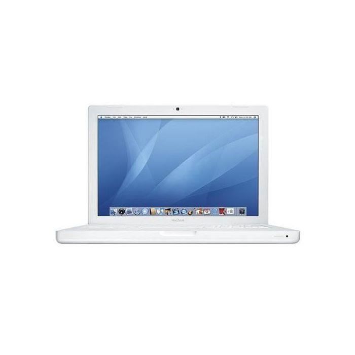 APPLE MacBook 13 2009 Core 2 Duo - 2 Ghz - 2 Go RAM - 120 Go HDD - Blanc - Reconditionné - Etat correct Reconditionné - Apple reconditionné disponible sur Cdiscount Seconde Vie