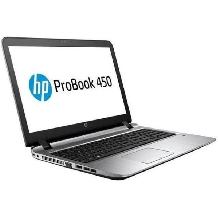 Acheter HP ProBook 450 G3 - Core i3 6100U - 2.3 GHz - 4 Go RAM - 500 Go HDD - 15.6 1366 x 768 HD (2016) - Reconditionné - Etat correct Reconditionné - 199,00 € HP ProBook 450 G3 - Core i3 6100U - 2.3 GHz - 4 Go RAM - 500 Go HDD - 15.6 1366 x 768 HD (2016) - Reconditionné - Etat correct Reconditionné - reconditionné disponible sur Cdiscount Seconde Vie