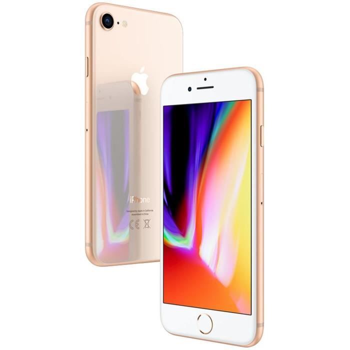 APPLE iPhone 8 Or 128 Go - Reconditionné - Etat correct Reconditionné - Apple reconditionné disponible sur Cdiscount Seconde Vie