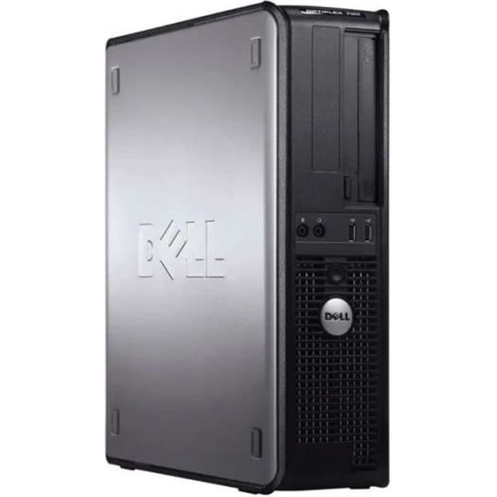 Unité Centrale Dell 360 SFF – Dual Core – RAM 2Go – HDD 80Go – Windows 7 – Reconditionné – Etat correct
