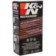 K & N - Kit Nettoyage Filtre Bombe 204Ml Huile + Bouteille 355Ml Nettoyant [3704-0074]-1