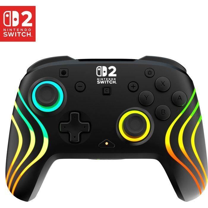 Turtle Beach Afterglow Wave Manette de gaming RGB sans fil Sous licence officielle pour Nintendo Switch 2 - vue 8
