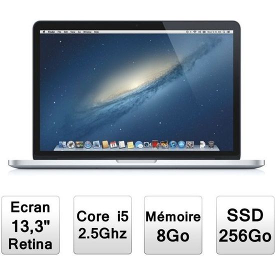 Apple MacBook Pro 13" avec écran Retina (MD213F/A)