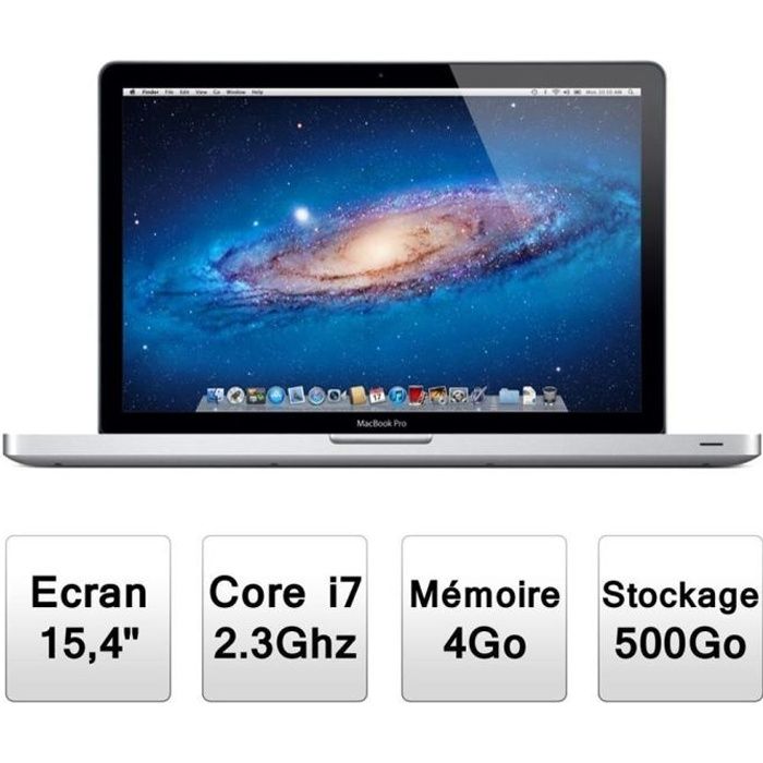 Vente PC Portable Apple MacBook Pro 15" (MD103F/A) pas cher Vente PC Portable Apple MacBook Pro 15" (MD103F/A) pas cher