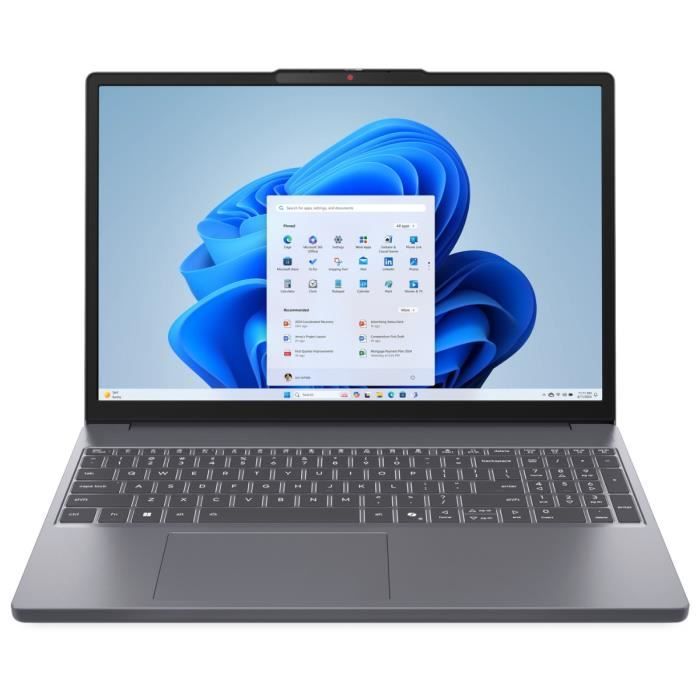 Lenovo IdeaPad Slim 3 15IRH10 83K1 15.3 Core i5 I5 RAM SSD AZERTY - vue 1