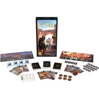 Repos Production | 7 Wonders - Extension Cities - Nouvelle version 2020 | Jeu de société | À partir de 10 ans | 3 à 7 joueurs, Moyen