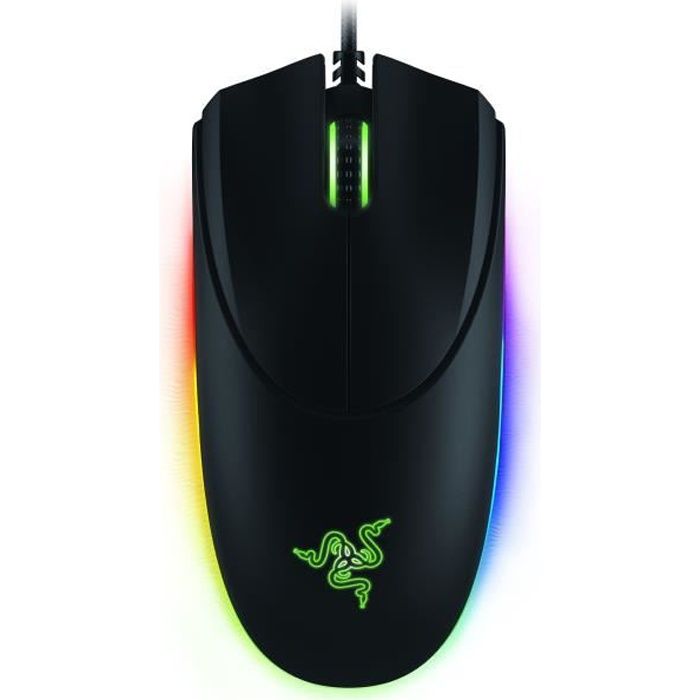 RAZER Souris Gamer DIAMONDBACK Chroma – Filaire – Laser – 16000 DPI – Noir