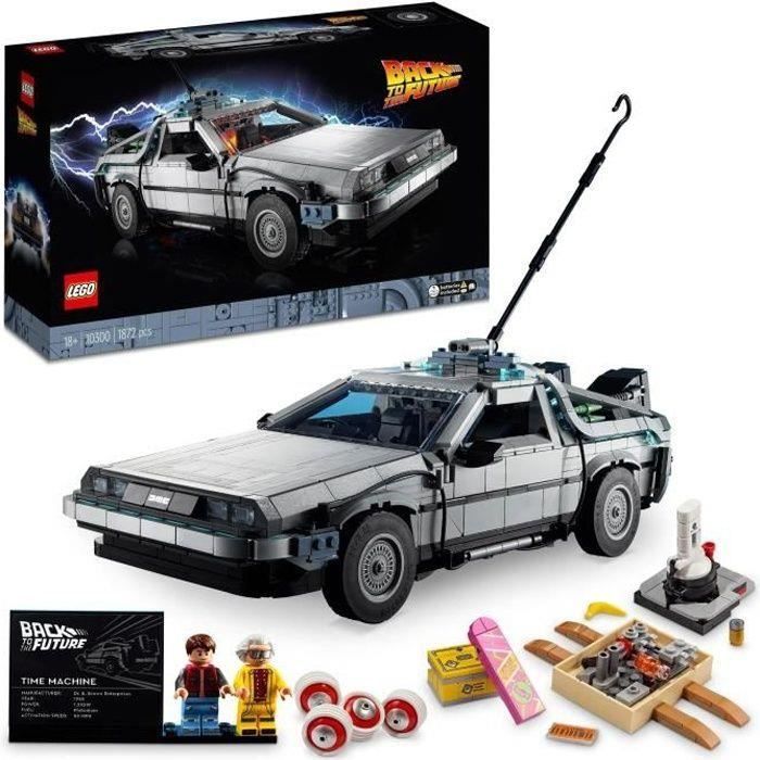 LEGO Creator Expert 10300 DeLorean DMC 12 - vue 4