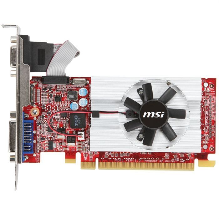 MSI GeForce GT 520 1Go DDR3 Cdiscount Informatique
