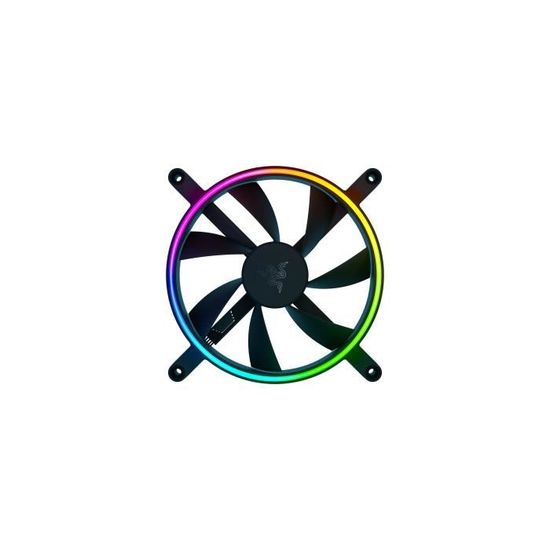 Pack De 3 Ventilateurs PC Razer Kunai Chroma ARGB 140mm - Haute Performance, éclairage Personnalisable