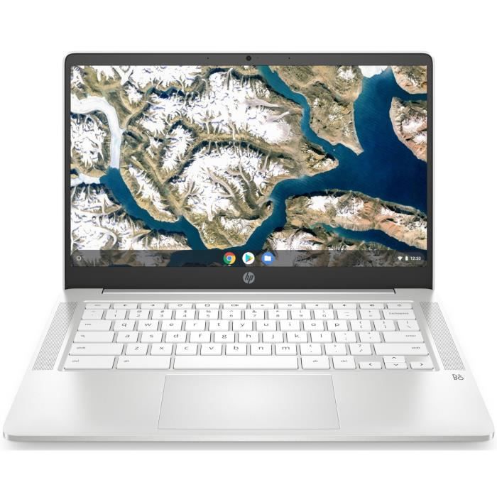 PC Portable HP Chromebook 14a na0023nf 14 HD Celeron N4120 RAM 4 Go Stockage 128Go eMMC Intel UHD Chrome 64
