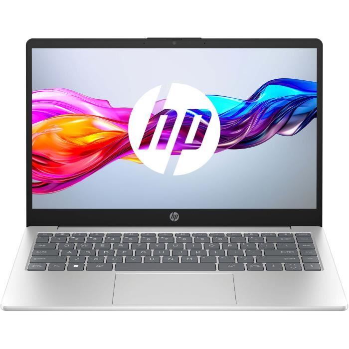PC Portable HP 14 em0003nf Windows 11 14 FHD IPS Ryzen 7 RAM Stockage SSD AZERTY - vue 1