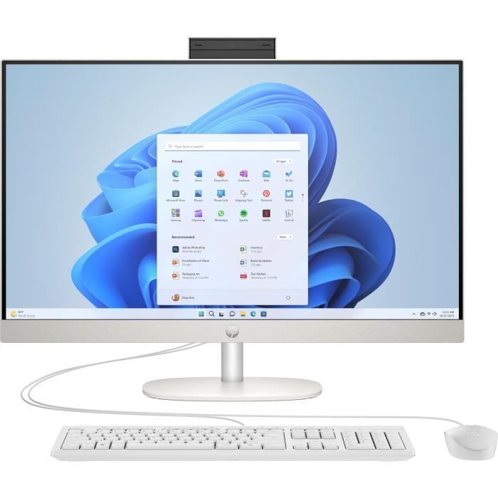 PC de Bureau HP All-in-One 27-cr0043nf - 27\