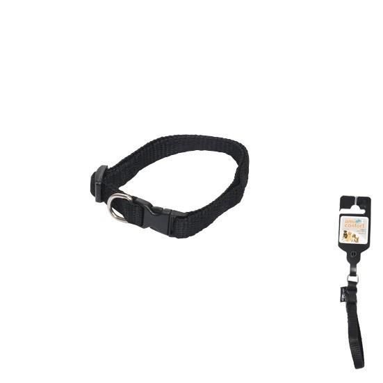Meilleurs prix pour collier reglable en pp de 25 a 35cm*largeur 10mm - noir