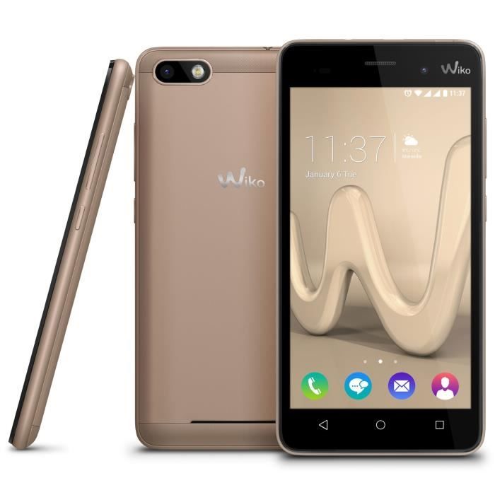 Vente Téléphone portable Wiko Lenny 3 Or pas cher Vente Téléphone portable Wiko Lenny 3 Or pas cher