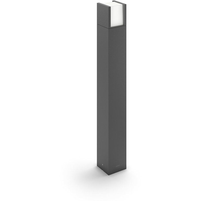Lampadaire - PHILIPS - Arbour - 4000K - Anthracite - 1x6 W - 230 V - IP44