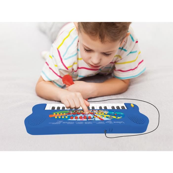 PAT' PATROUILLE - Clavier Électronique Musical avec Micro (32 touches) - LEXIBOOK - Jeux - Jouets PAT' PATROUILLE - Clavier Électronique Musical avec Micro (32 touches) - LEXIBOOK - Jeux - Jouets