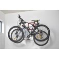 MOTTEZ Support 3 vélos ou multi-usage murable et rabattable-1