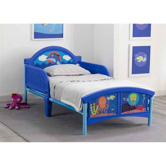 Deltakids Lit Enfant En Metal Et Plastique Ocean 70 X 140 Cm Cdiscount Jeux Jouets