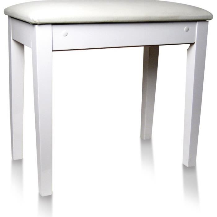 Delson 104 3wh Banquette Piano Avec Coffre A Partitions Blanc Pas Cher Achat Vente Siege Banquette Cdiscount