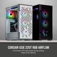 CORSAIR Boîtier PC iCUE 220T RGB Airflow - Moyen Tour - Verre trempé - Noir (CC-9011173-WW)-4