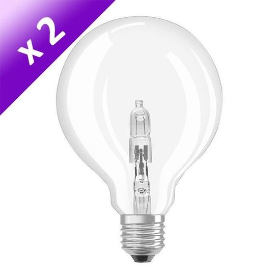 Lot De 20 Ampoules Halogènes ECO E27 42W 630ML - Neuf Pour Éclairage Décoration