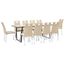 Ensemble Table A Manger De 10 A 12 Personnes 10 Chaises
