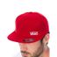 casquette plate vans