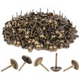 300 Pièces Clous Tapissier Robuste 11x17mm Bronze Rétro vintage clous décoratifs antiques pour Ameublement Meubles Canapés-0