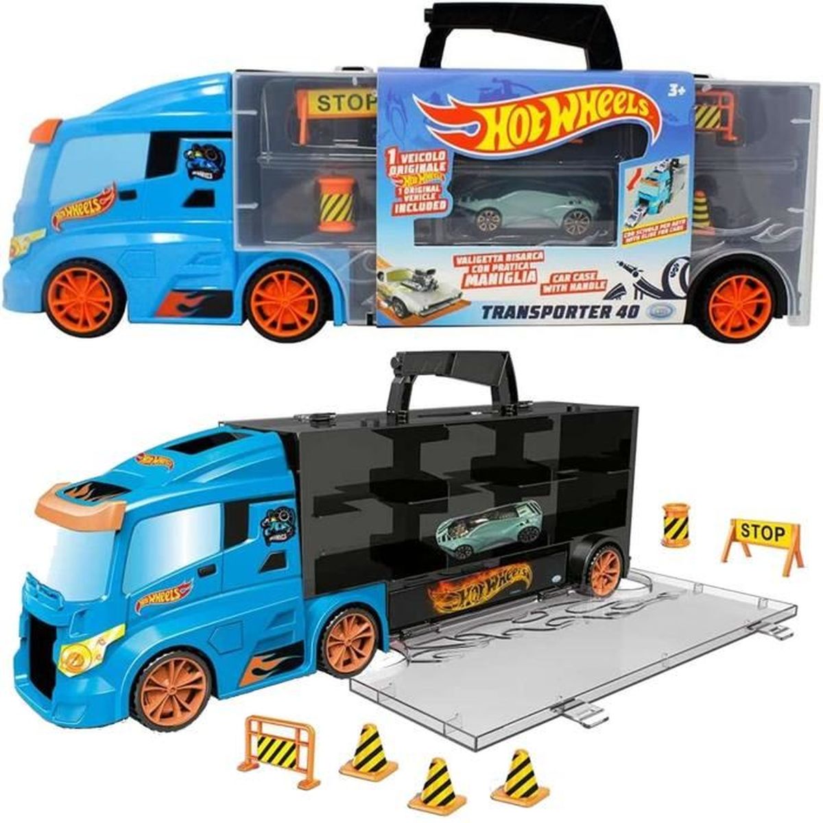 Hot Wheels Camion Crash transporteur pour carambolages de voitures,  jouet les Prix d'Occasion ou Neuf