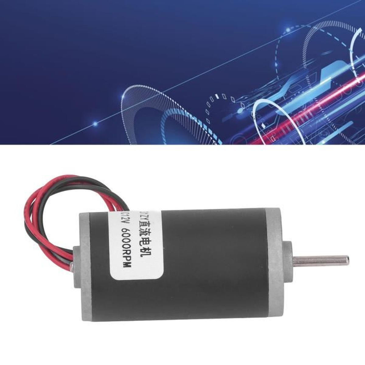 BOYmoteur à grande vitesse Moteur à aimant permanent DC 12V réversible — free download