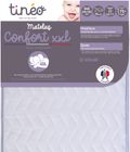 Matelas Bébé Confort XXL TINEO 60x120x15cm - Sans Traitement - Fabriqué En France - Garantie 2 Ans