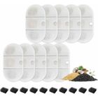 OKUMGGYJ 10 filtres de rechange, compatibles avec les accessoires de fontaine à eau pour chats et chiens PETLIBRO