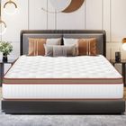 YIDATONG Matelas 140x200 cm - 26 cm - Hybride - Ressorts Ensachés + Mousse mémoire de Forme - Soutien Mi-Ferme - ultra-respirant- 7 Zones