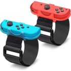 BRAND Lot de 2 Bracelets pour Manette Nintendo Switch Game Accessories , Dance Gauche Droite Bracelet Réglable pour N-Switch