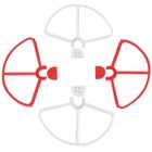 FOXNOVO 4pcs Protecteurs Hélice Drone Pare-chocs pour DJI Phantom 3(Blanc+Rouge)