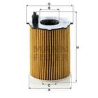 MANN FILTER Filtre à huile HU716/2X