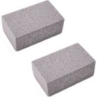 RUNFON Grill Nettoyage Brique crêpière Pierre ponce BBQ rack Nettoyant pour barbecue Nettoyage Cuisine 2PCS