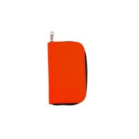 Orange - Sac de rangement pour cartes mémoire CF-SD-Micro SD-SDHC-MS-DS, 22 emplacements, étui de transport,