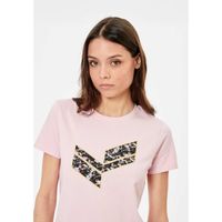 KAPORAL - T-shirt rose clair Femme LOVE 