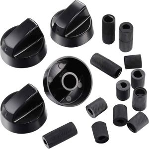 Lot de 2 boutons universels pour brûleurs de cuisinière à gaz, boutons
