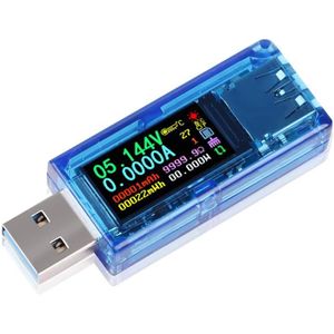 USB Type-C Power Meter Testeur Affichage LCD Multimètre Voltmètre Ampèremètre Détecteur 