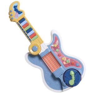 ANNA SHOP Guitare Enfant Set Guitare Electrique 6 Cordes avec Microphone Cadeau de Noël Anniversaire Instrument Musical Envoyer Un ami pour Enfant Ados pour 5-20 Ans 