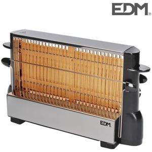 GRILLE-PAIN - TOASTER Grille-pain vertical inox 700W - edm - grille 4 ta