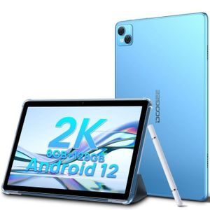 Tablette Tactile Android 12 avec 5G Wi-Fi, 8Go RAM + 64Go ROM(1 To