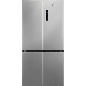 Réfrigérateur quatre portes avec porte à deux battants à profondeur de