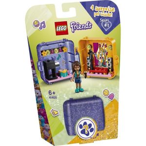 ASSEMBLAGE CONSTRUCTION LEGO® Friends 41400 - Le cube de jeu d'Andréa