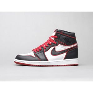 CHAUSSURES BASKET-BALL Chaussures de basket Nike Air Jordan 1 rétro HIGH OG Black Infrared - Blanc