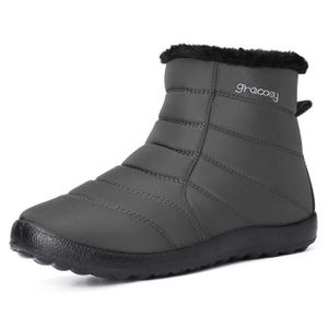 bottes caoutchouc fourrées femme